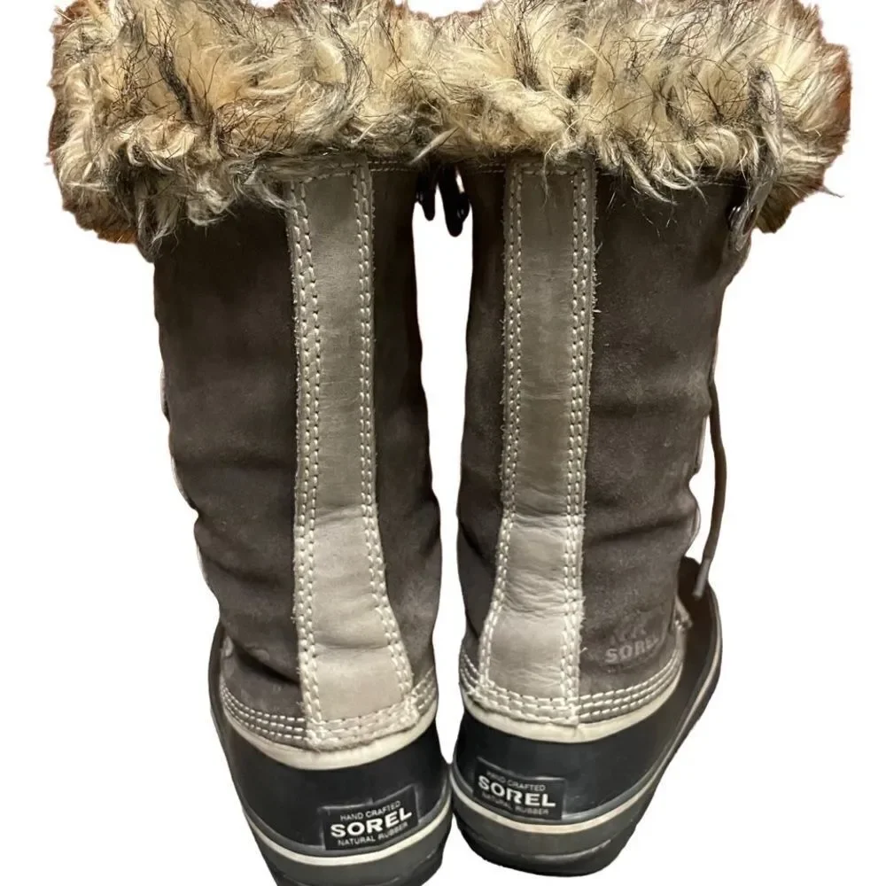 Sorel Joan of Arctic Suede & Leather Waterproof Snow Boots